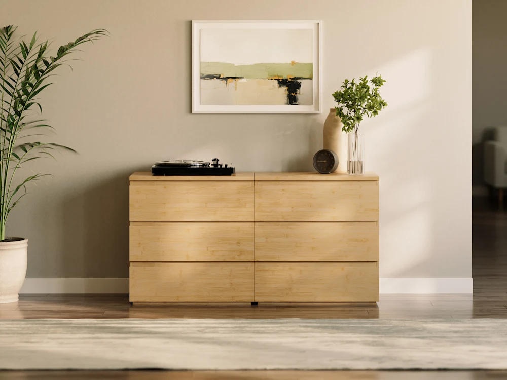 Bamboo Modular Dresser
