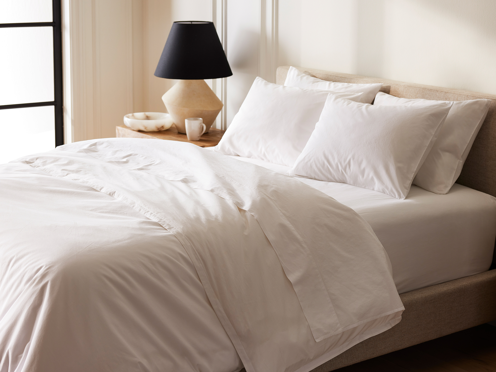 Crisp, hotel feel
