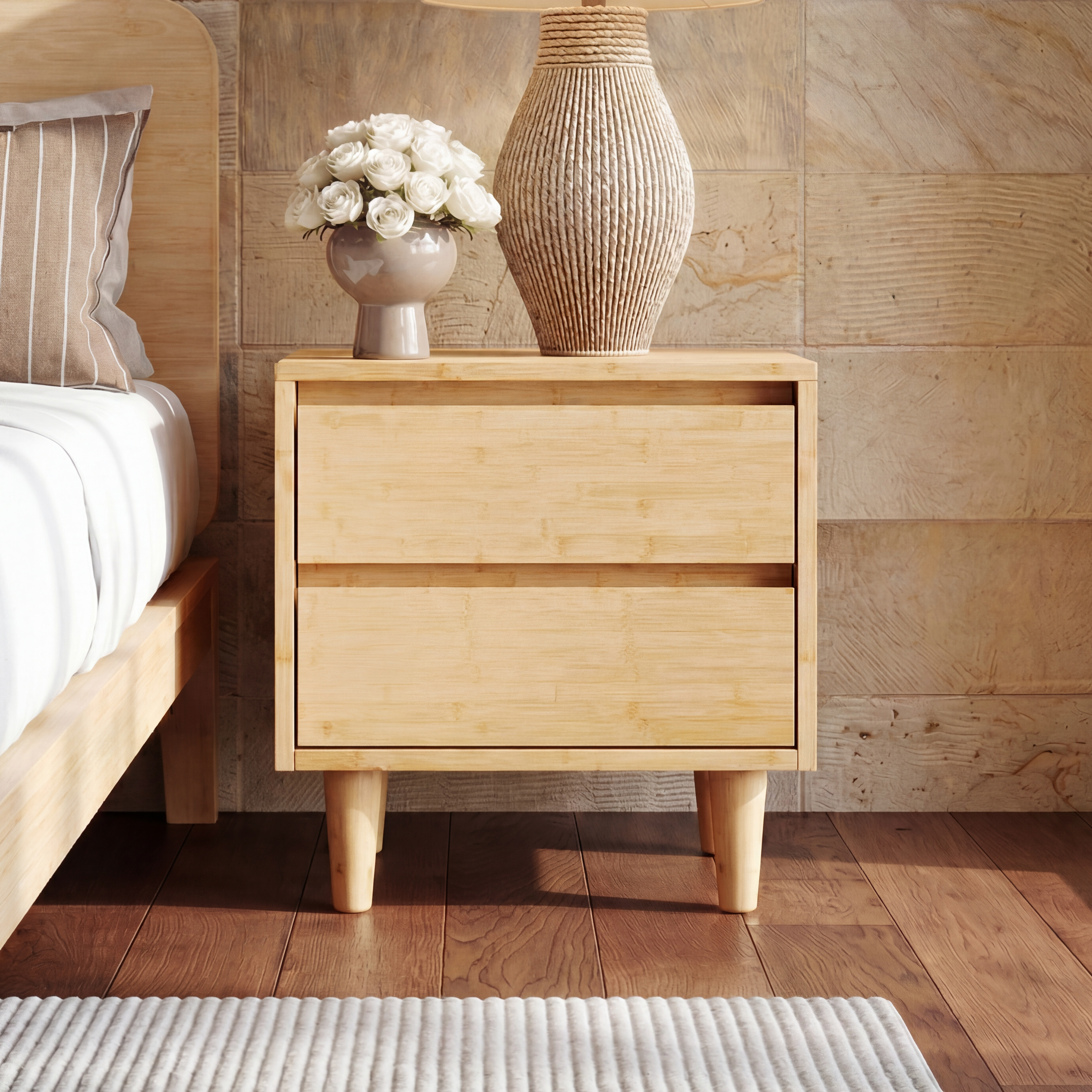 Bamboo Nightstand