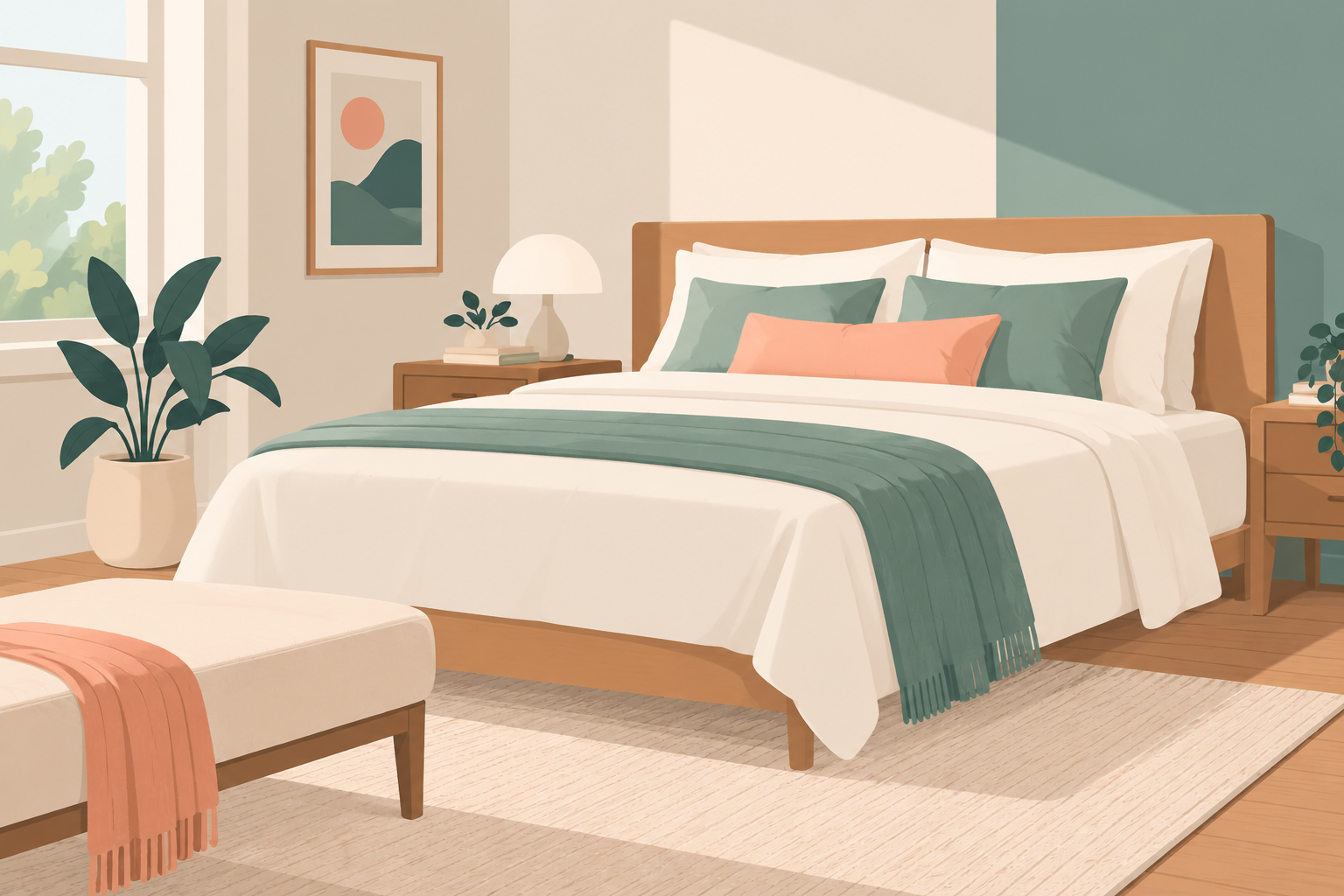 https://media.sienasleep.com/image/upload/v1792076677/Siena.Illustration.SunlitSageandPeachBedroom.png